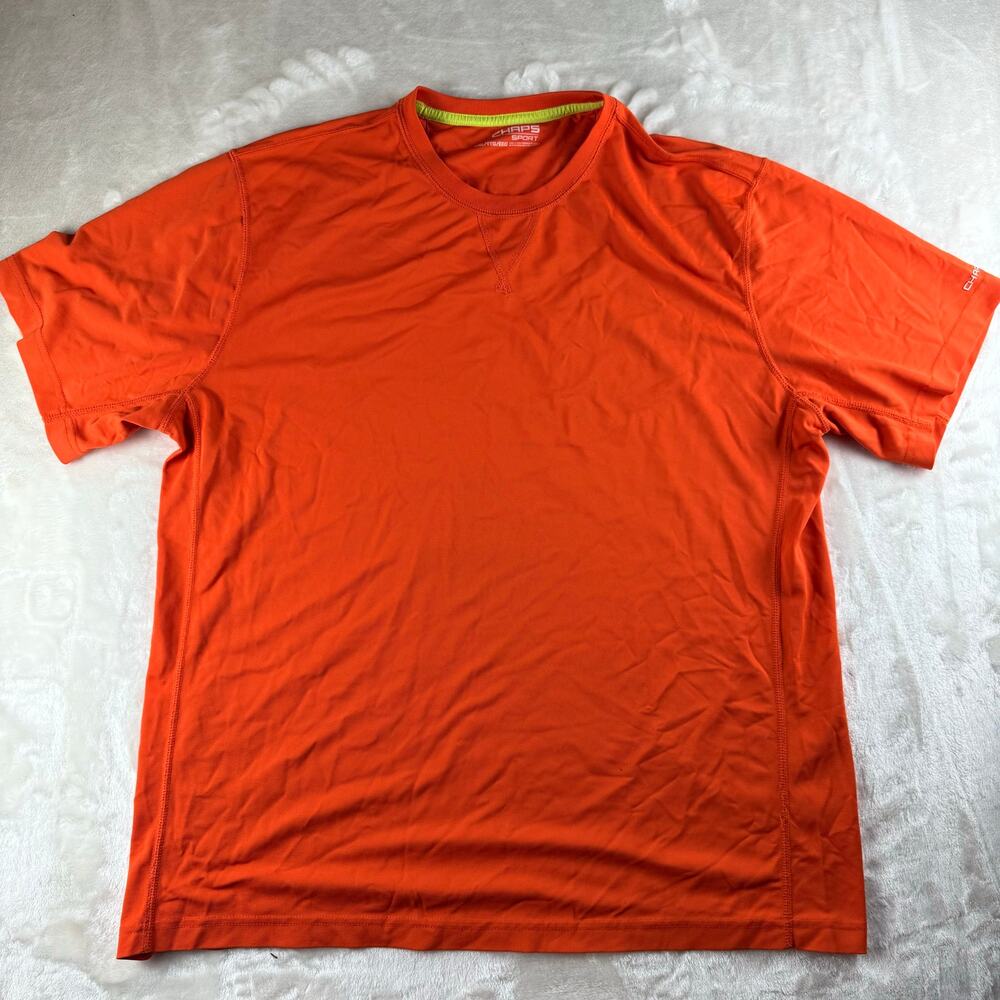 Chaps Sport T Shirt Ralph Lauren Men's XXL Short Sleeve Activewear Athletic
